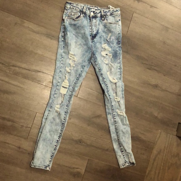 Urban Planet high rise super skinny jeans. Originally $40, asking for $25 obo - Picture 1 of 2